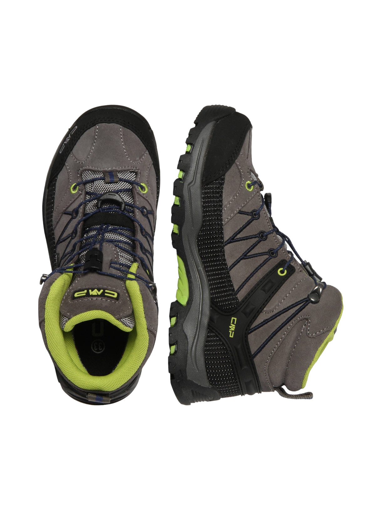 Rigel Mid Waterproof Leder Kinder Trekking Schuhe mit Clima Protect 3