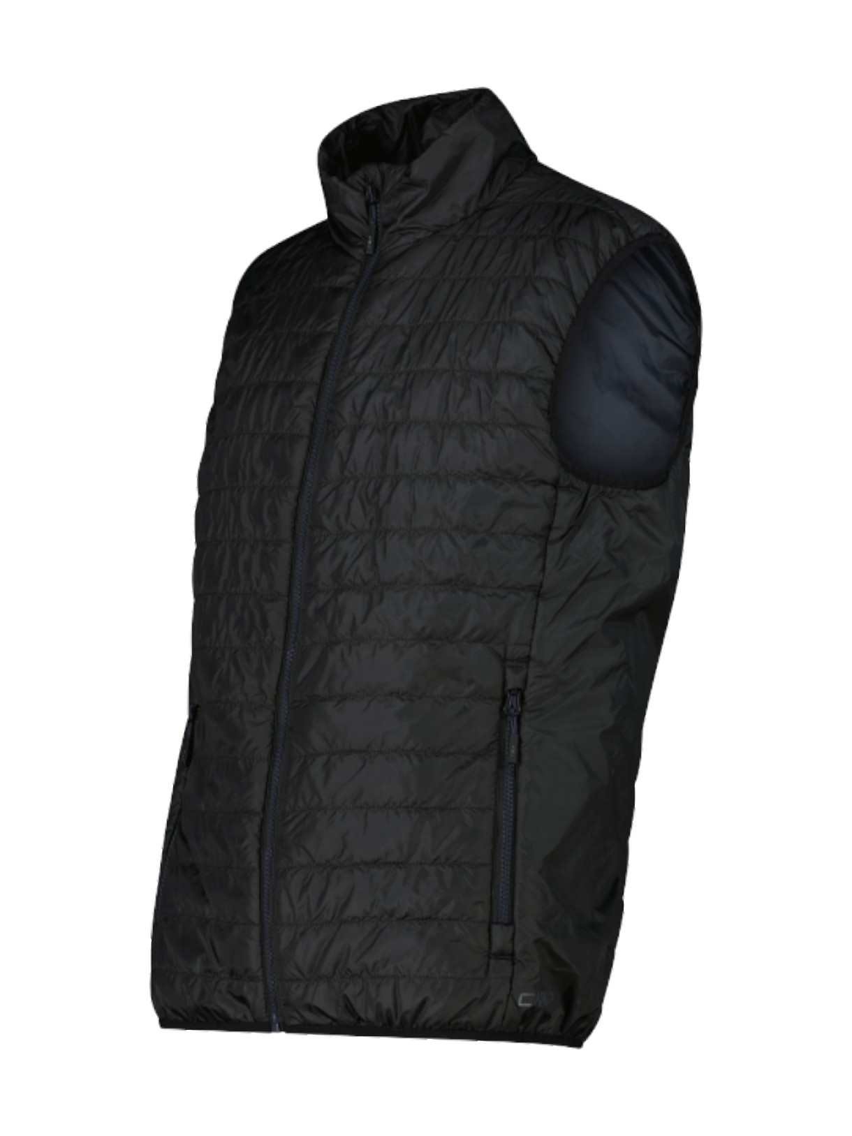 wasserabweisende Herren Weste mit Feel Warm Flat schwarz 3