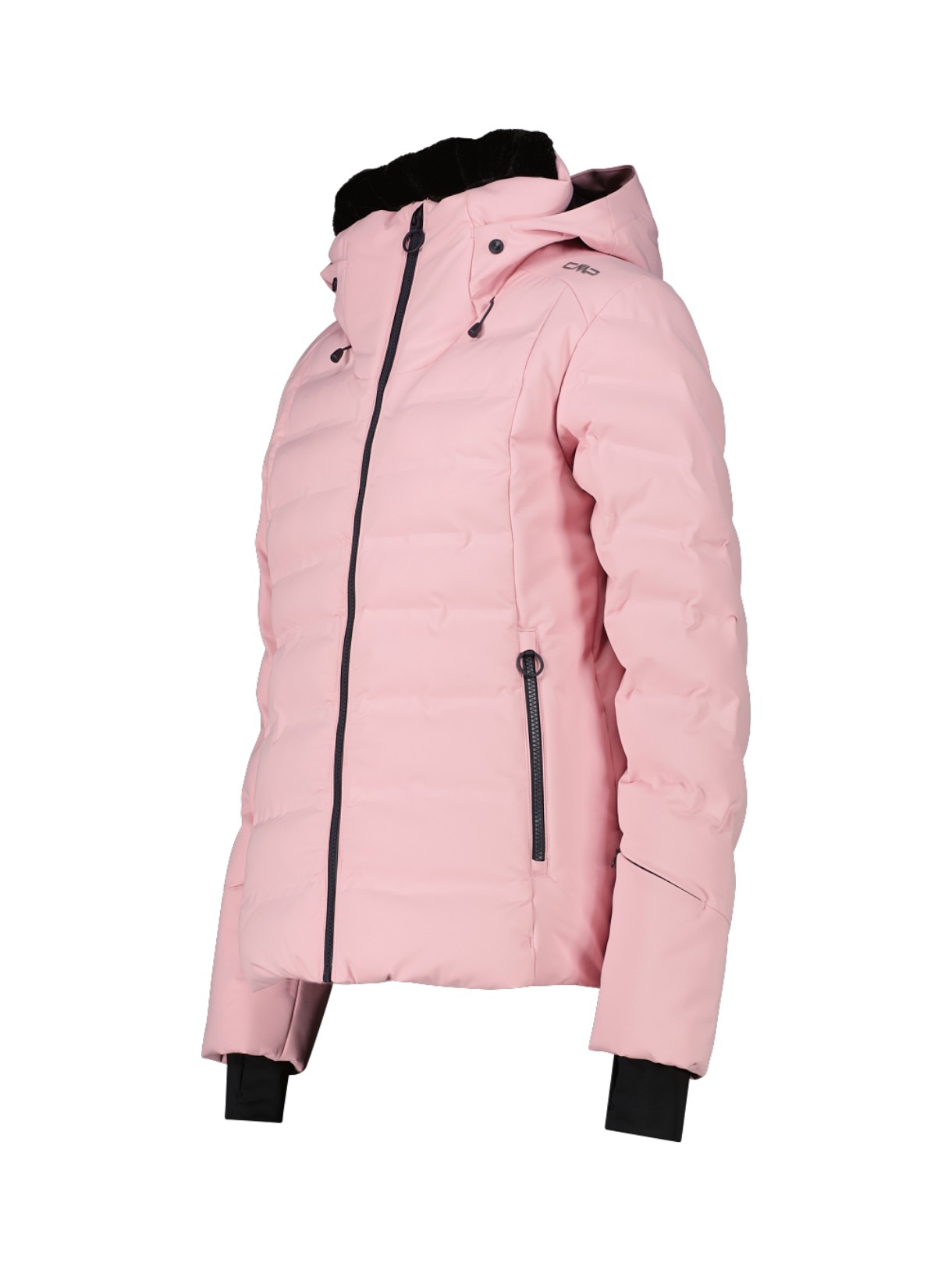 wattierte Damen Skijacke mit Clima Protect und Kapuze 3