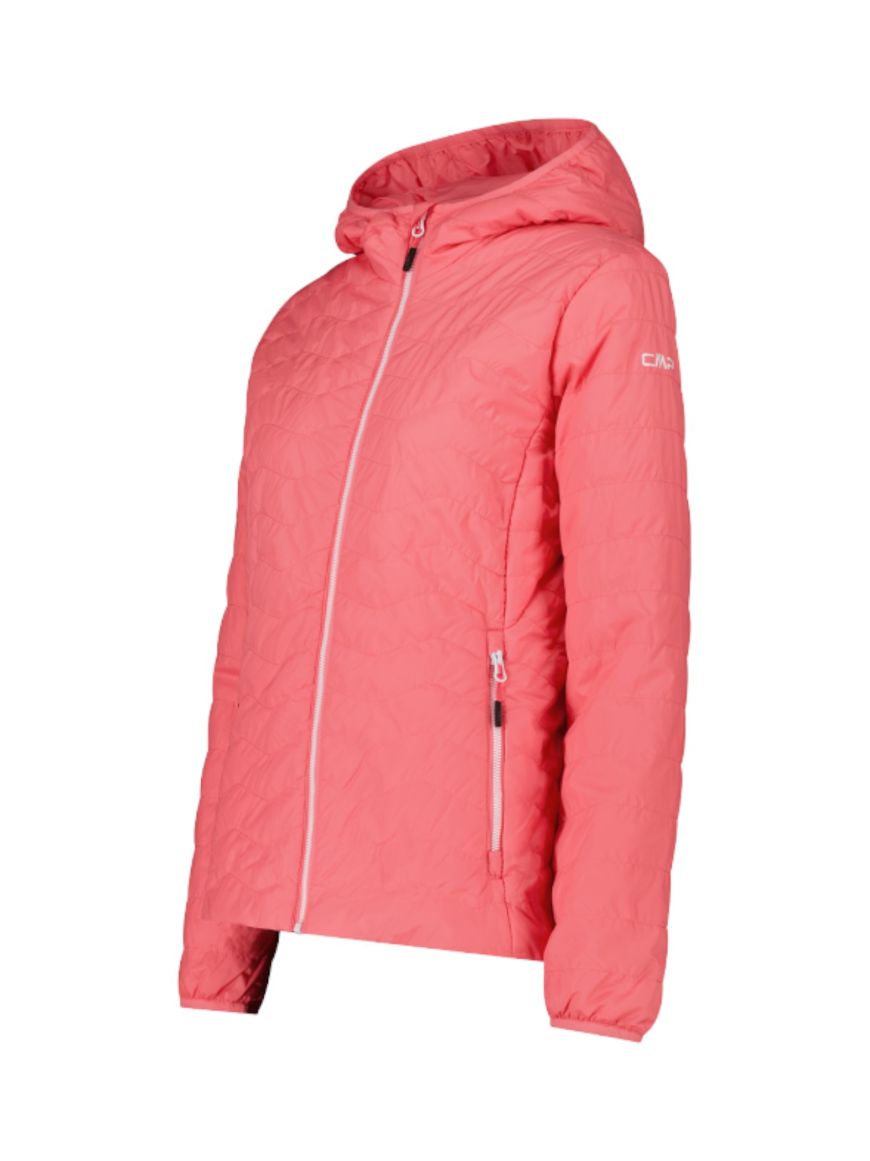 Wattierte Damen Stepp Jacke mit Feel Warm Flat und Kapuze 3