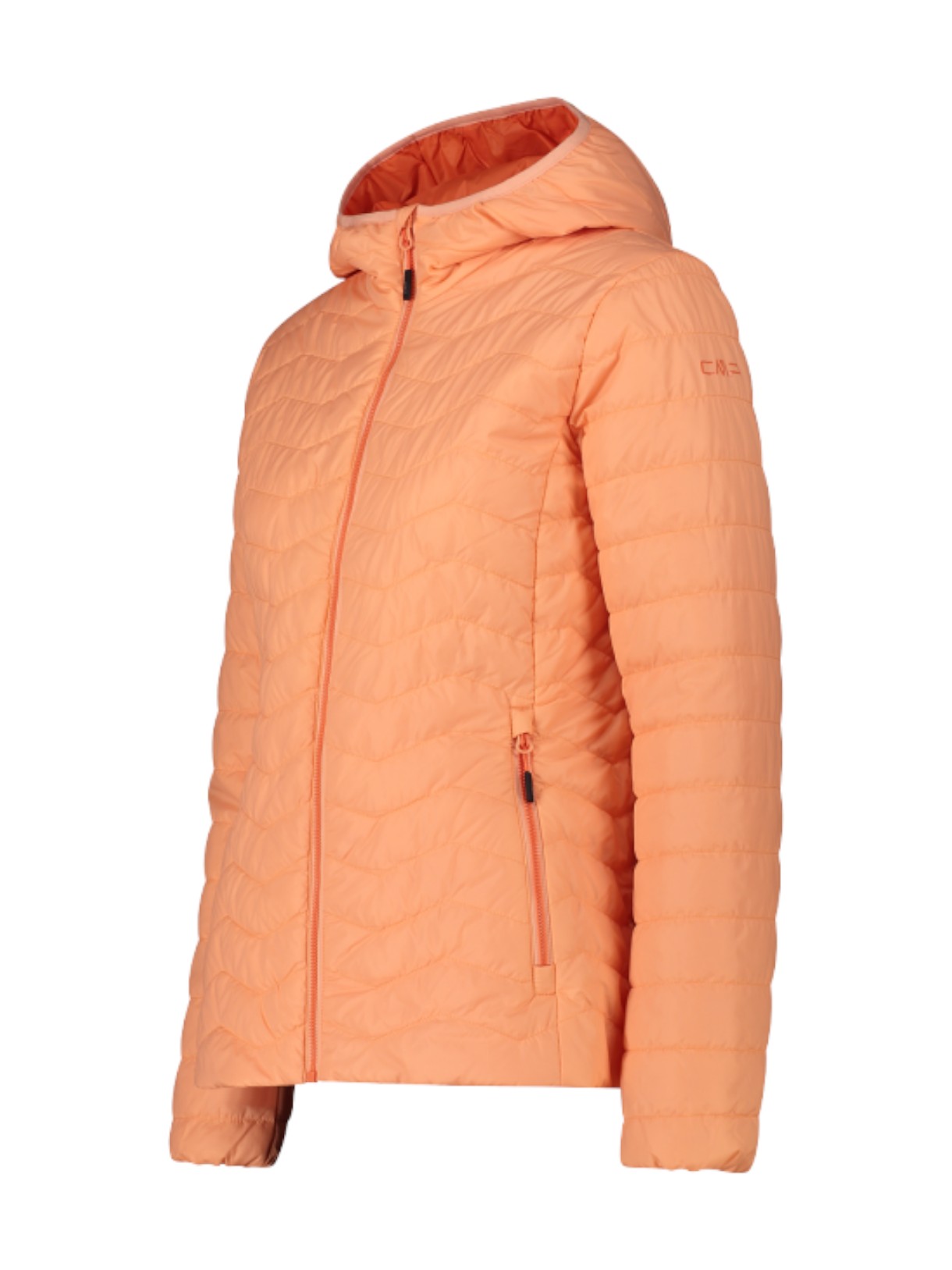 Wattierte Damen Stepp Jacke mit Feel Warm Flat und Kapuze 3
