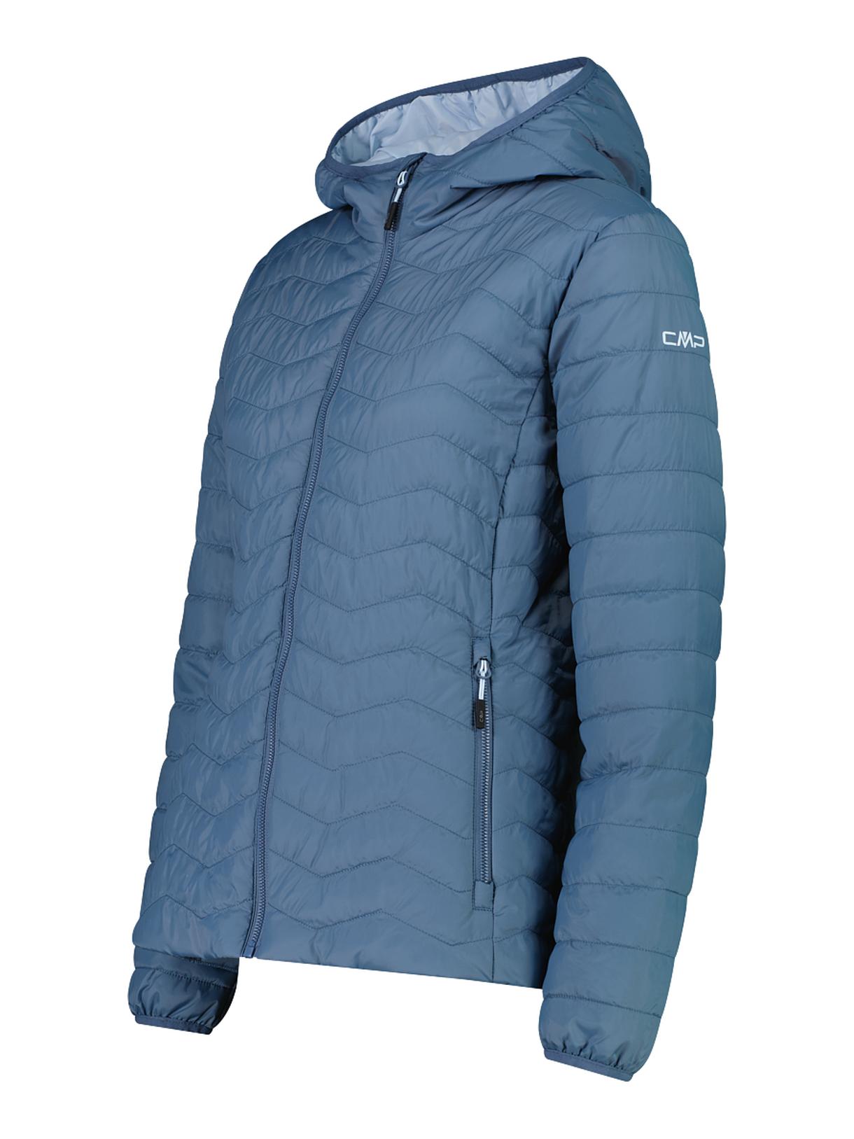 Wattierte Damen Stepp Jacke mit Feel Warm Flat und Kapuze 3