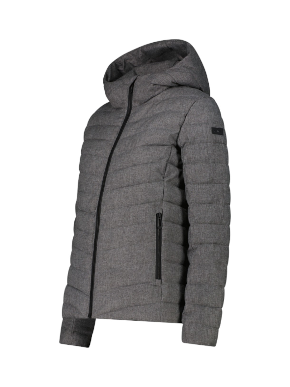 Wattierte Damen Winter Jacke mit Kapuze 3
