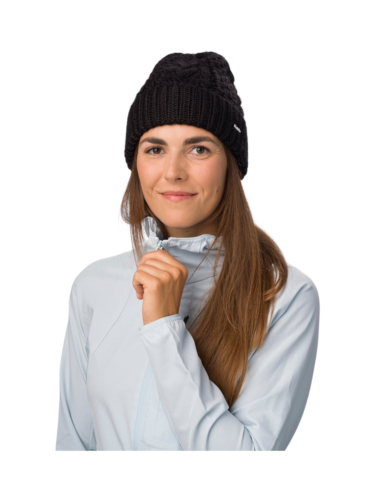 Afratos Grob-Strick Zopfmuster Damen Mütze mit Merinowolle 3