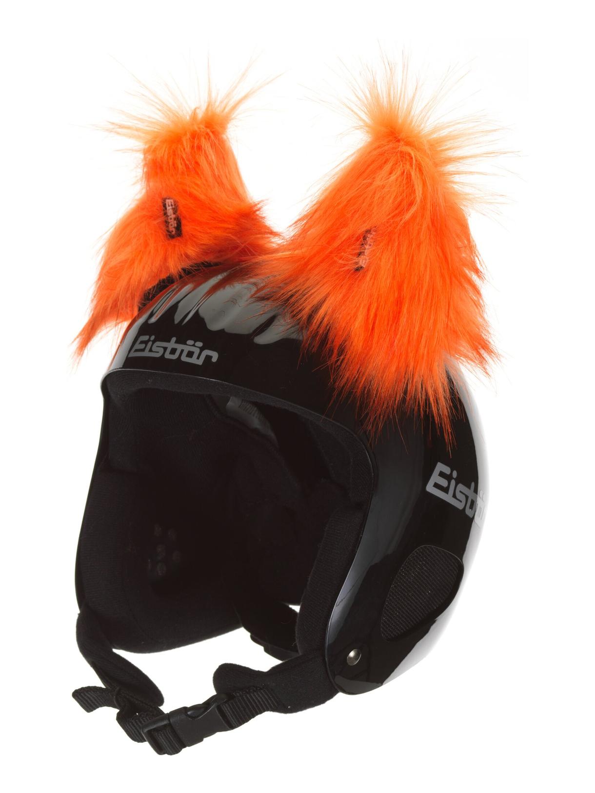 Lux Horn Helm Hörner Accessoires mit Kunstfell 3