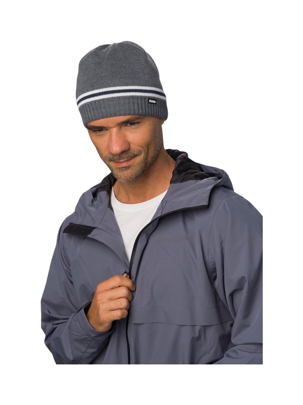 Mountain XL Herren Fleece Mütze mit Merinowolle 3