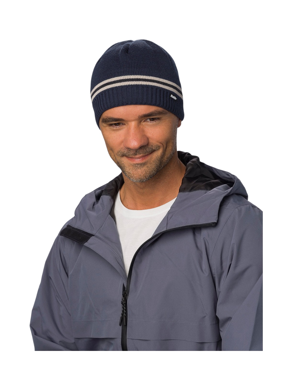 Mountain XL Herren Fleece Mütze mit Merinowolle 3