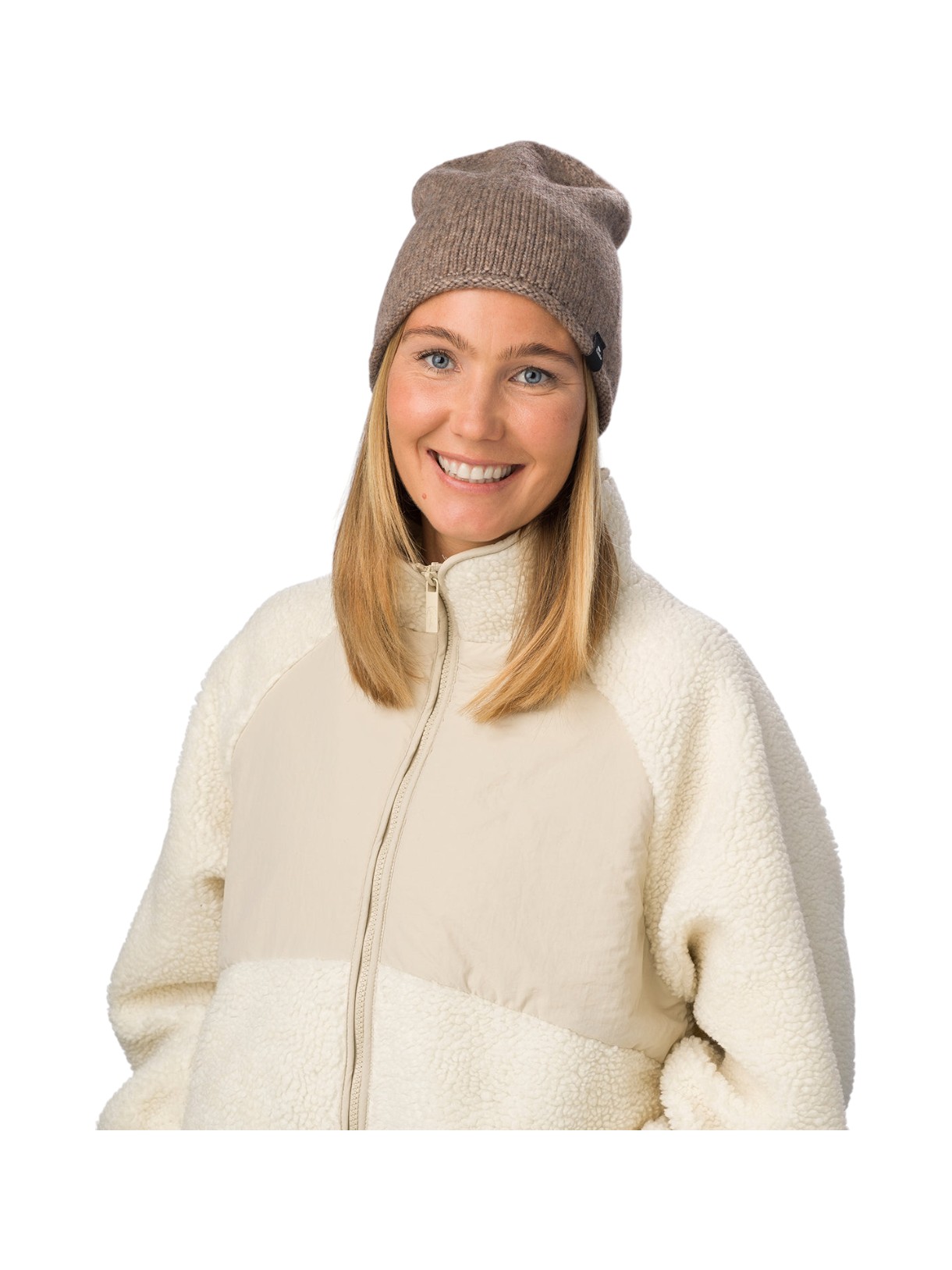 Sophia Rippstrick Mütze mit Merinowolle 3