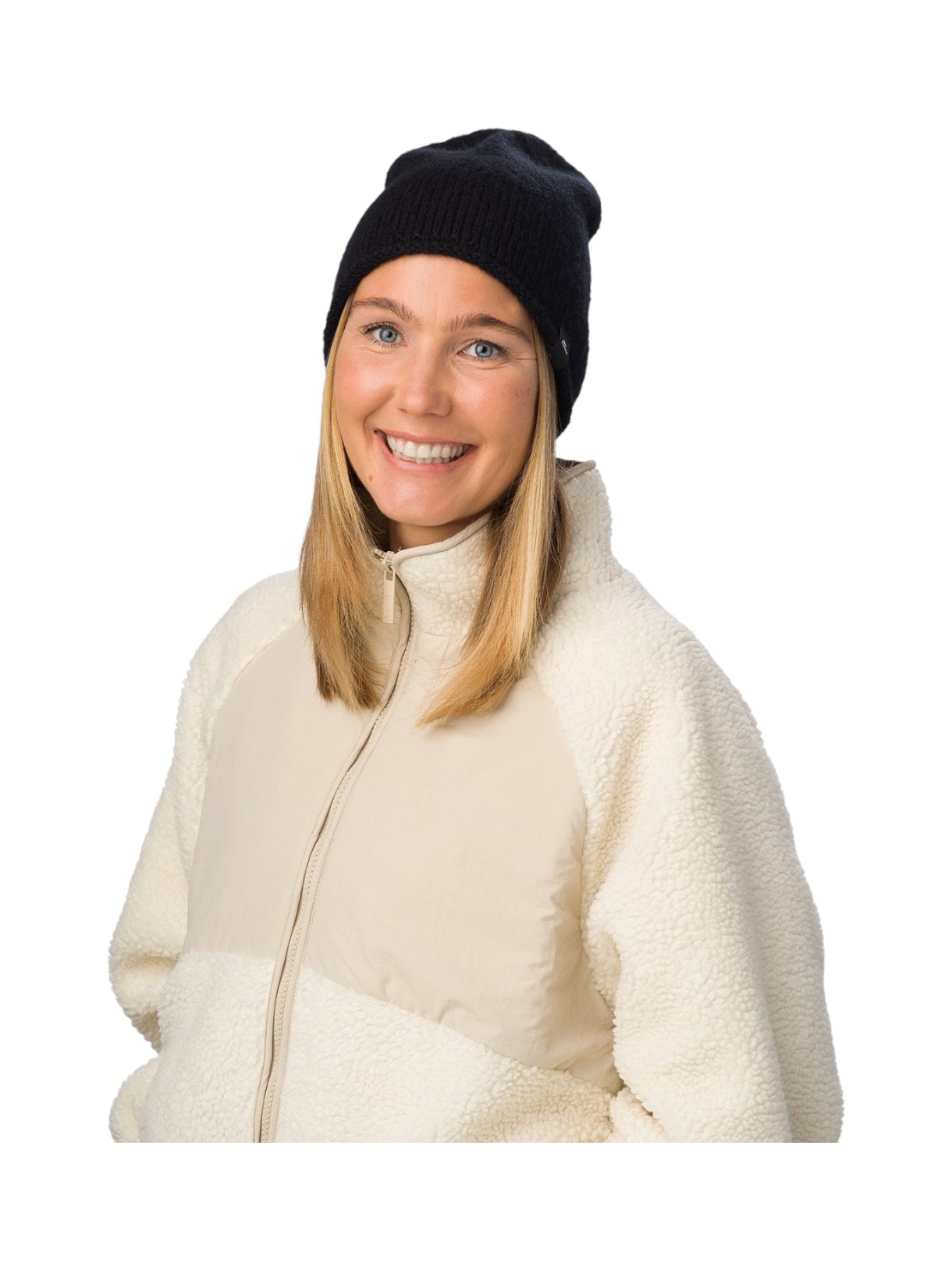 Sophia Rippstrick Mütze mit Merinowolle 3