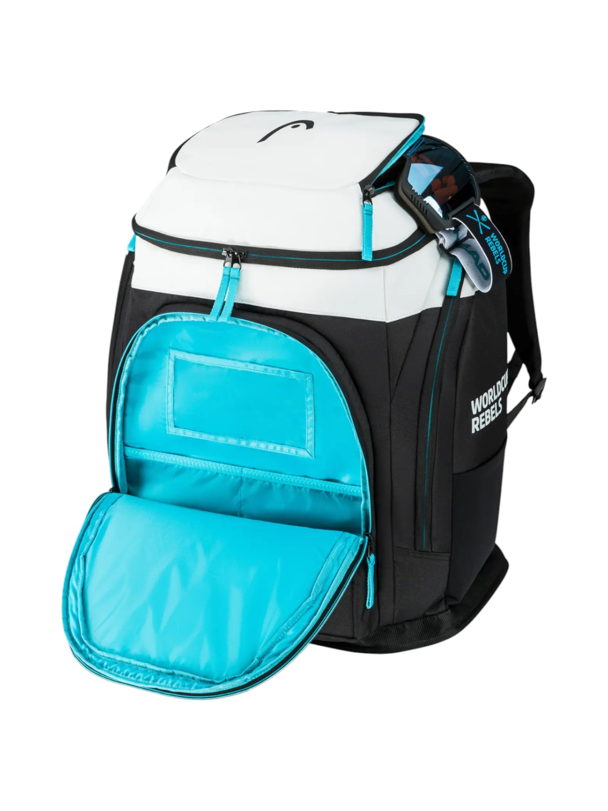 Rebels Racing Backpack 70L Rucksack mit Skischuhfach 3