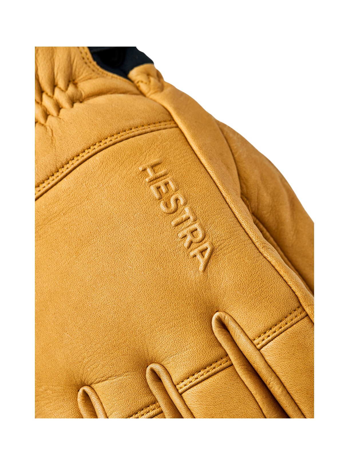 Omni Herren 5-Finger Ski Handschuhe aus Leder 3