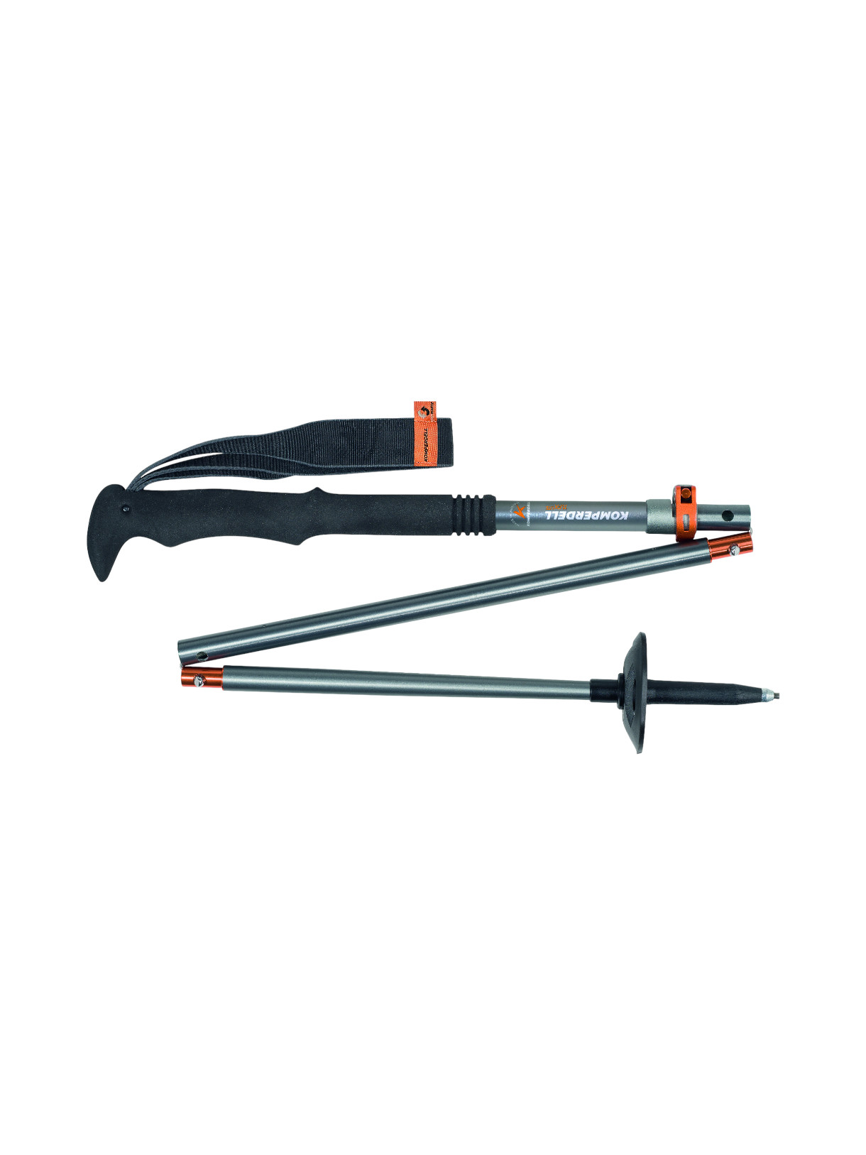 FX Lite Ti Vario Compact Wanderstock 38 cm Packmaß Länge 105-125 cm einstellbar 3