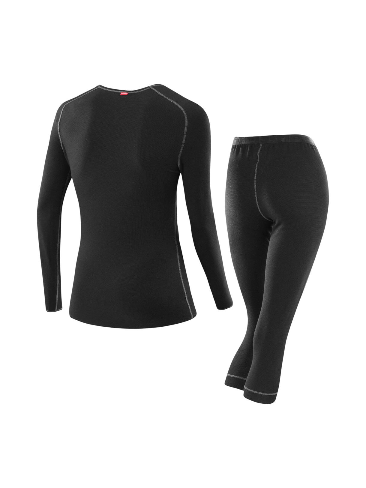 Damen Funktionswäsche Set Shirt und Hose 3/4 Transtex Warm 3
