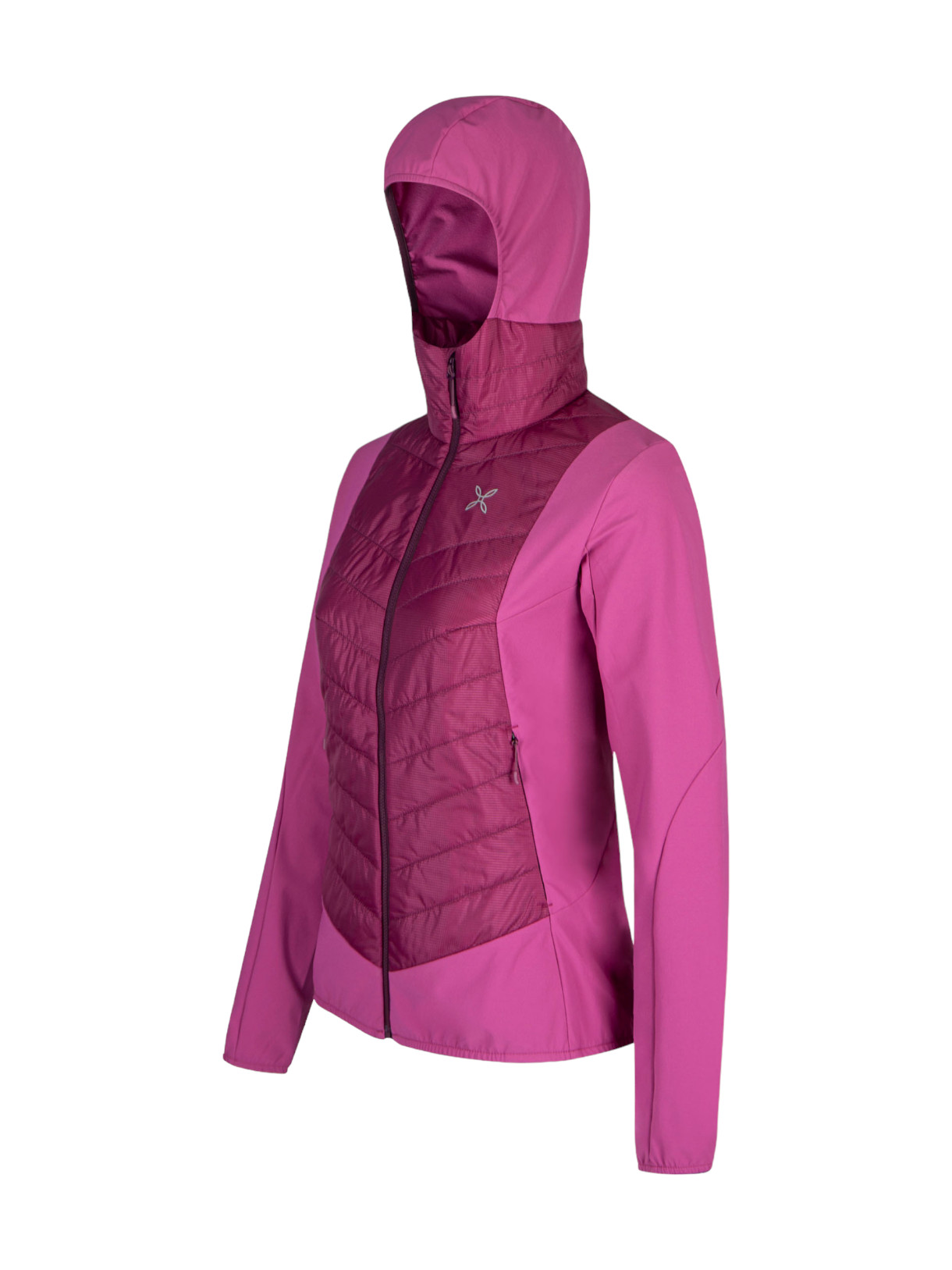 Trace Hybrid Damen Skitouren Jacke mit Kapuze 3