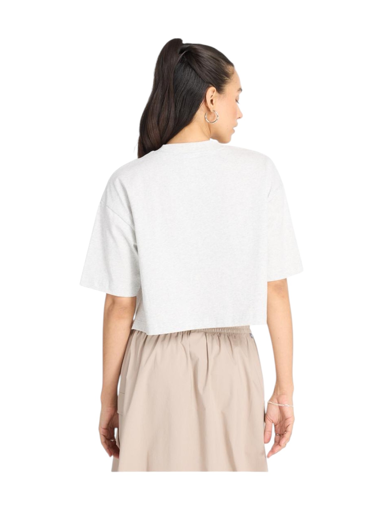Logo Relaxed Jersey Damen T-Shirt 3