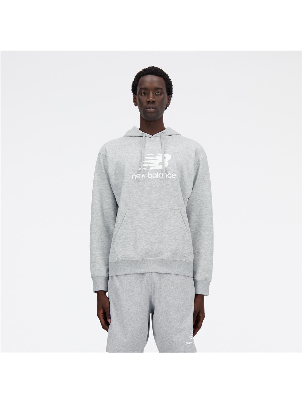 Stacked Logo French Terry Hoodie Herren Kapuzen Sweat 3