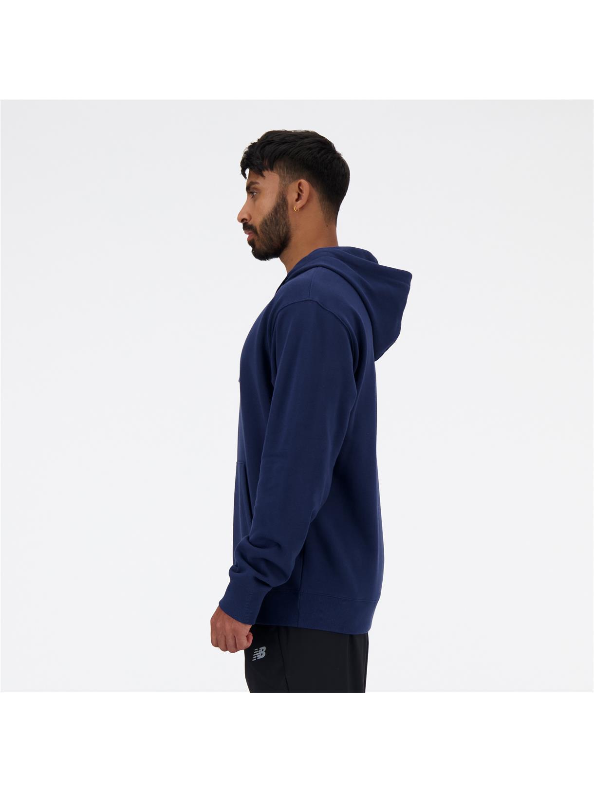 Stacked Logo French Terry Hoodie Herren Kapuzen Sweat 3