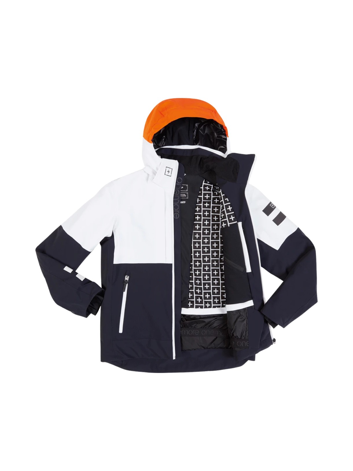 101 Insulated Herren Skijacke mit abnehmbarer Kapuze 3