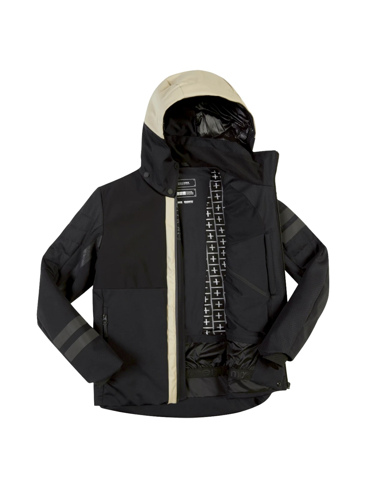 121 Herren Skijacke mit abnehmbarer Kapuze 3