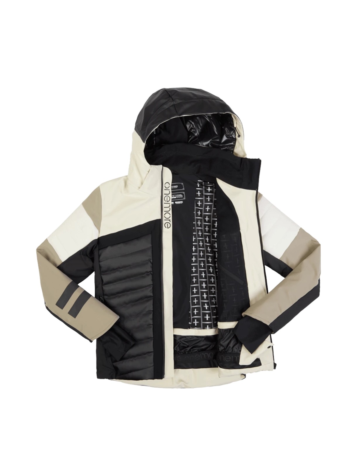 131 Insulated Herren Skijacke mit abnehmbarer Kapuze 3