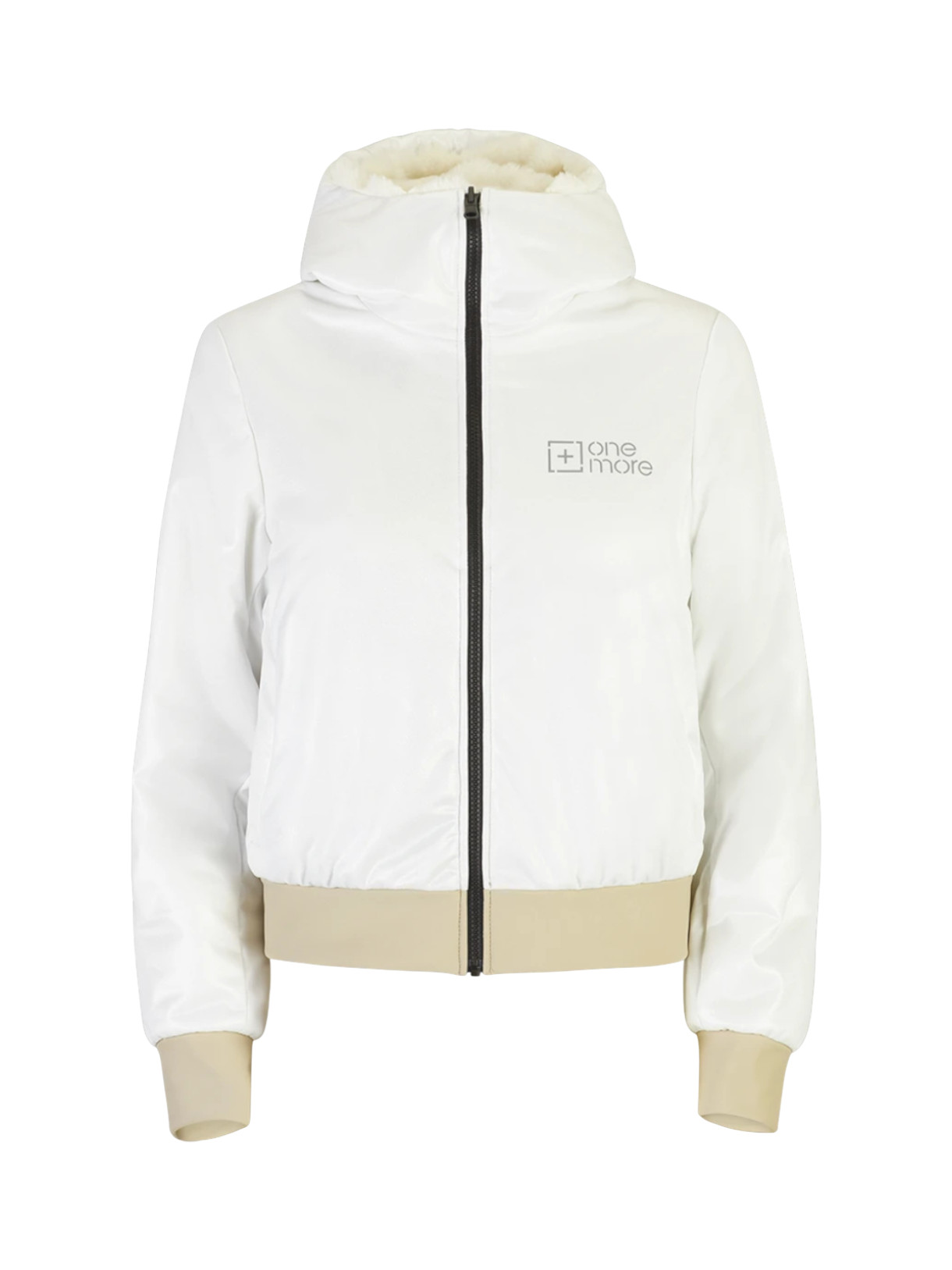 461 Damen Double Face Bomber Wende Skijacke mit Kapuze 3