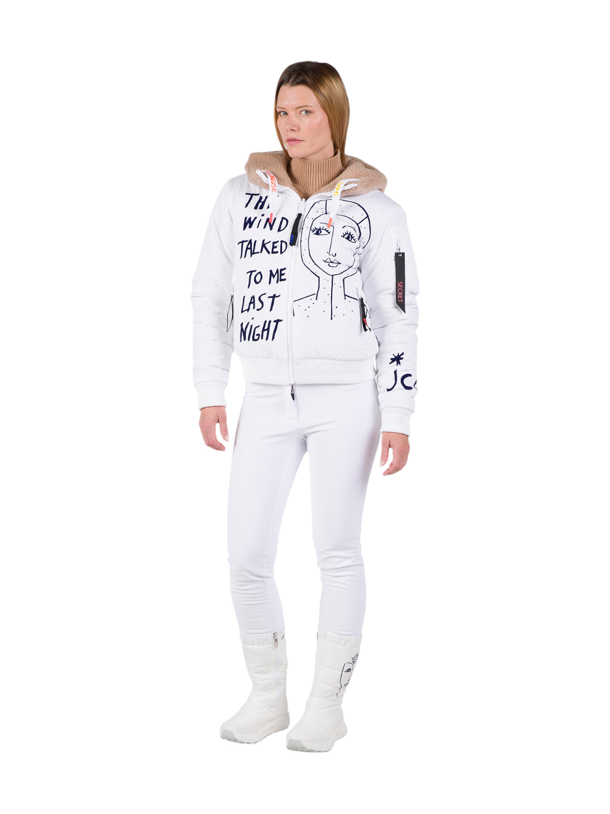 JCC Yety Fleecy Bomber Damen Skijacke 3