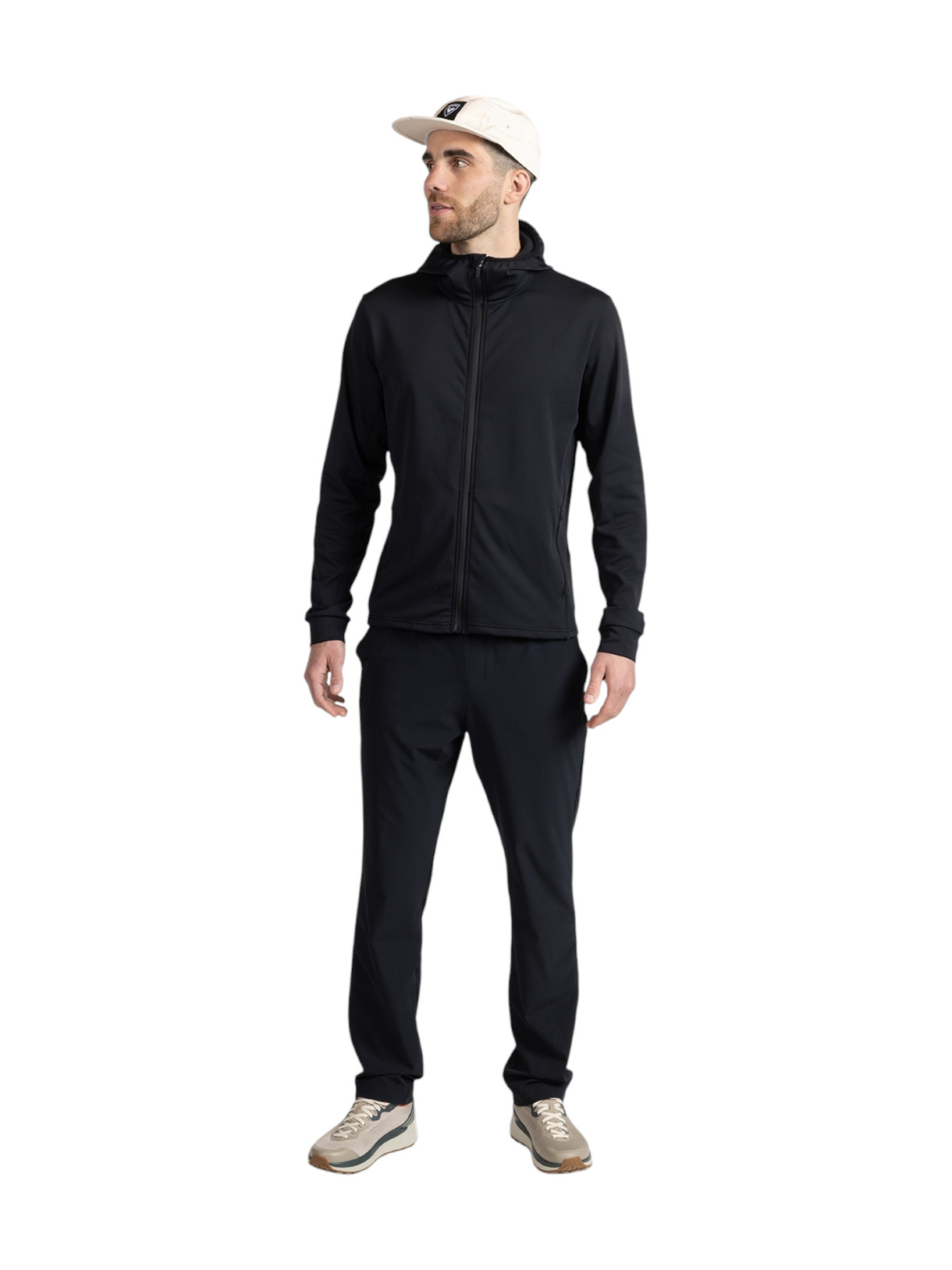 Mid Layer Stretch Herren Kapuzensweatshirt 3