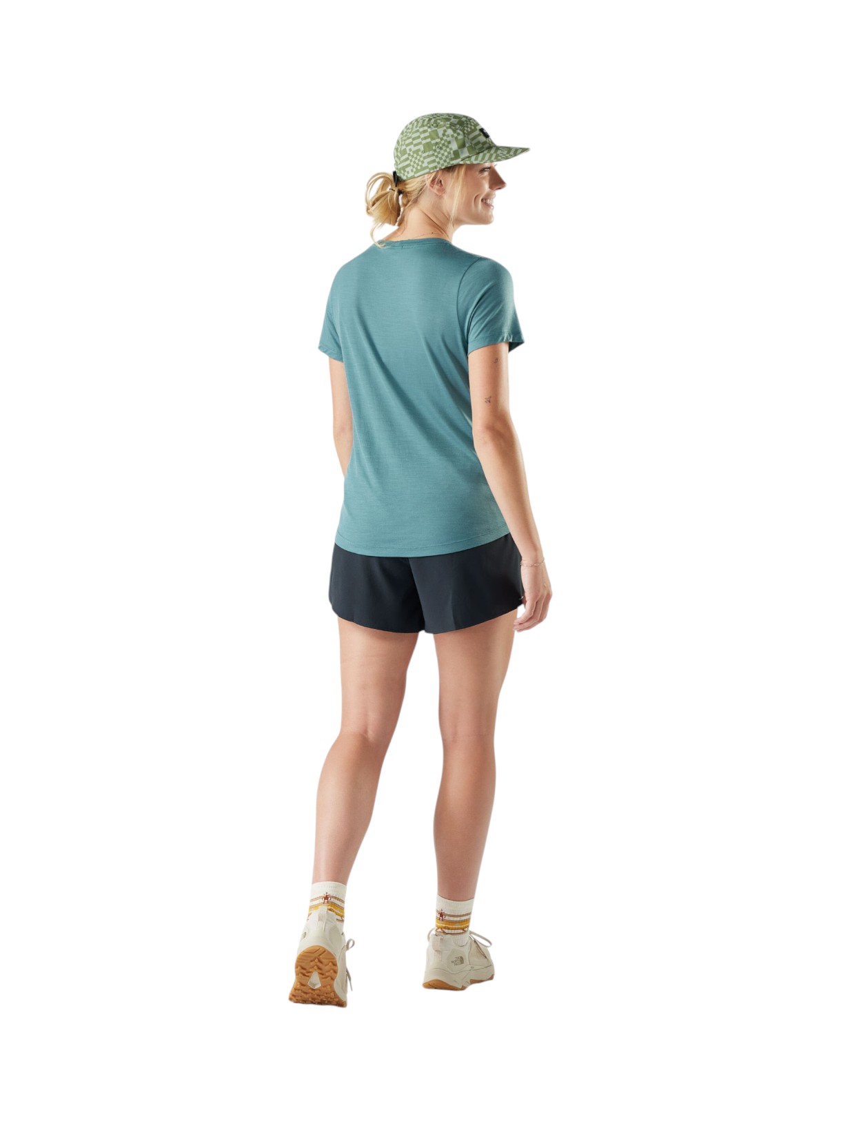 Active Ultralite Damen Outdoor T-Shirt mit V-Ausschnitt aus Merinowolle 3