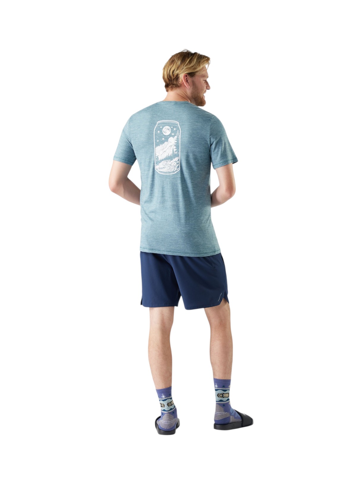 Peak Pinkts Merino Hemp Blend Herren T-Shirt aus Merinowolle 3