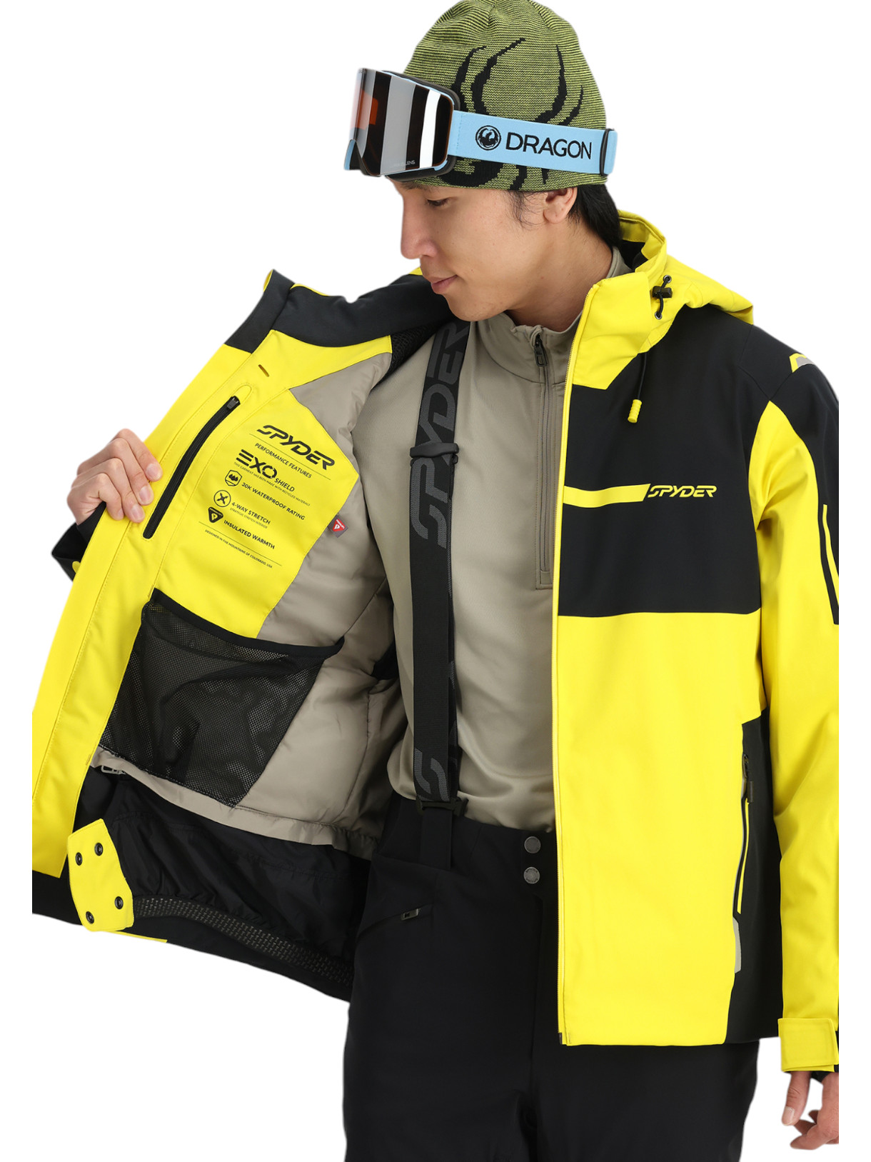 Titan Herren Skijacke mit abnehmbarer Kapuze 3