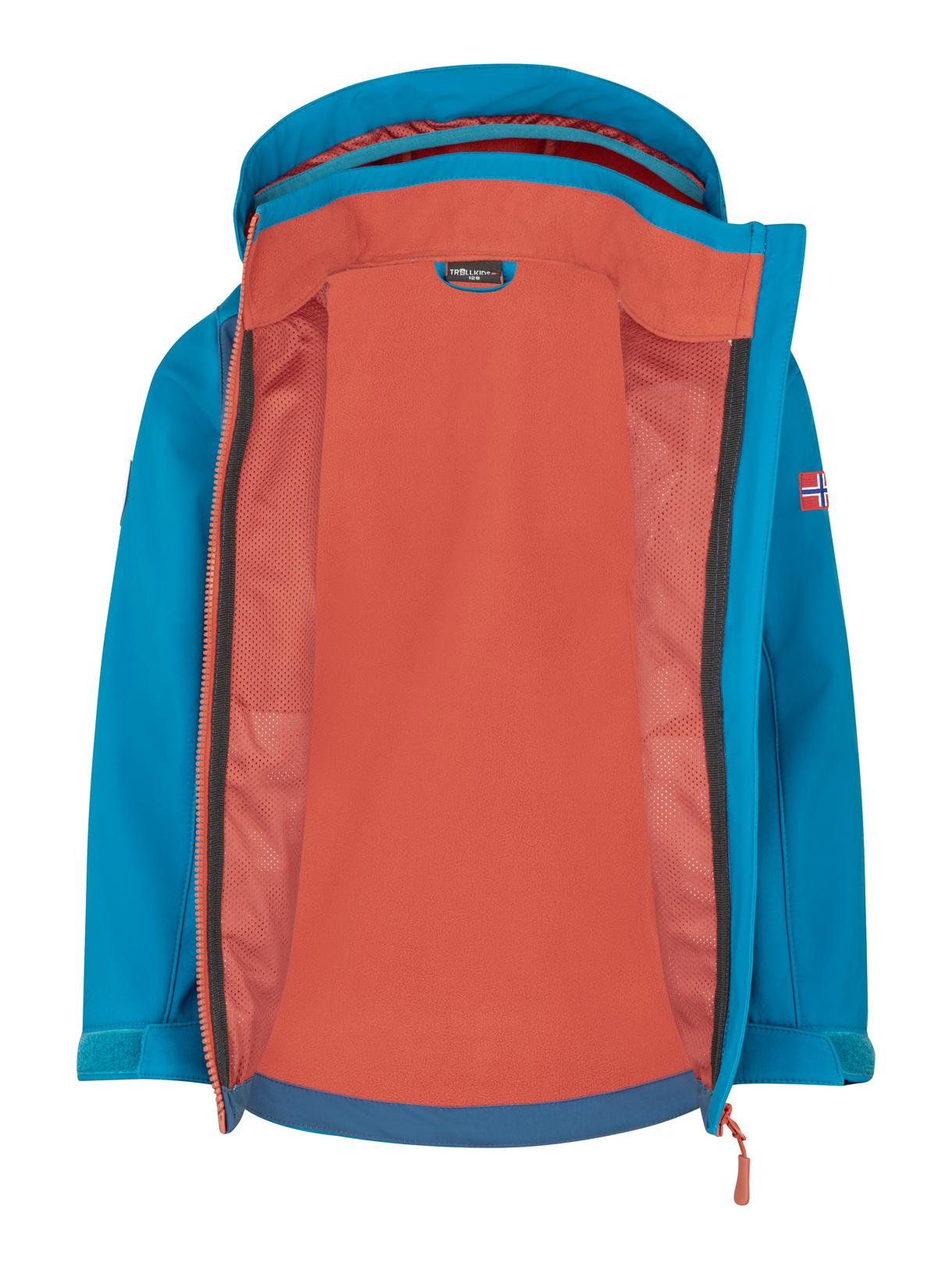 Balestrand Jungen Softshell Jacke mit abnehmbarer Kapuze 3
