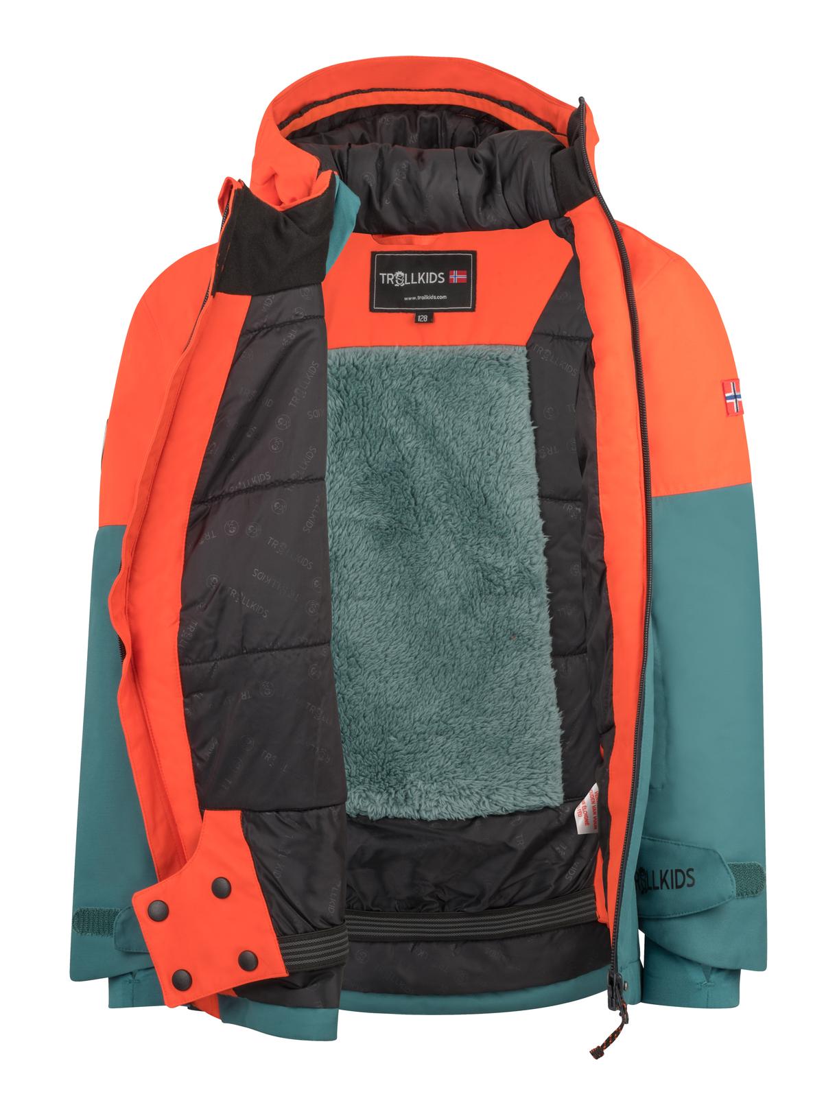 Eikedalen wasserdichte Kinder Skijacke mit Kapuze 3