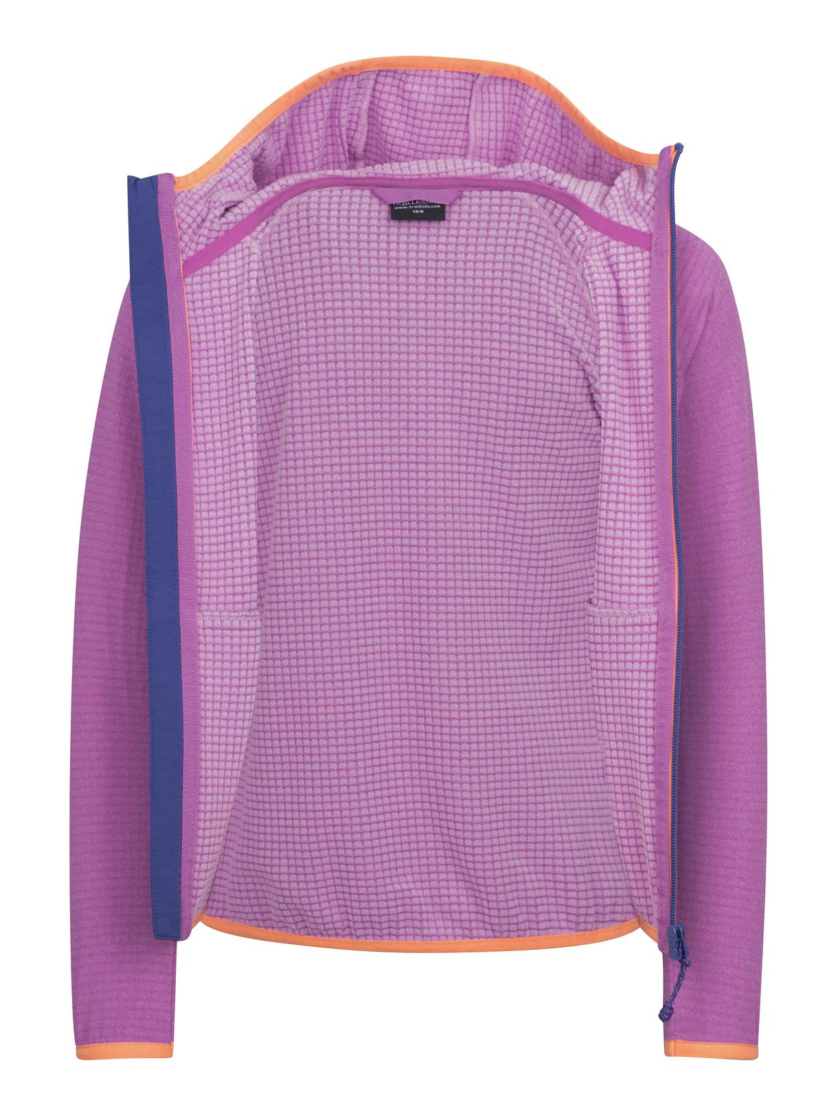 Girls Holmedal Mädchen Outdoor Fleece Jacke mit Kapuze 3