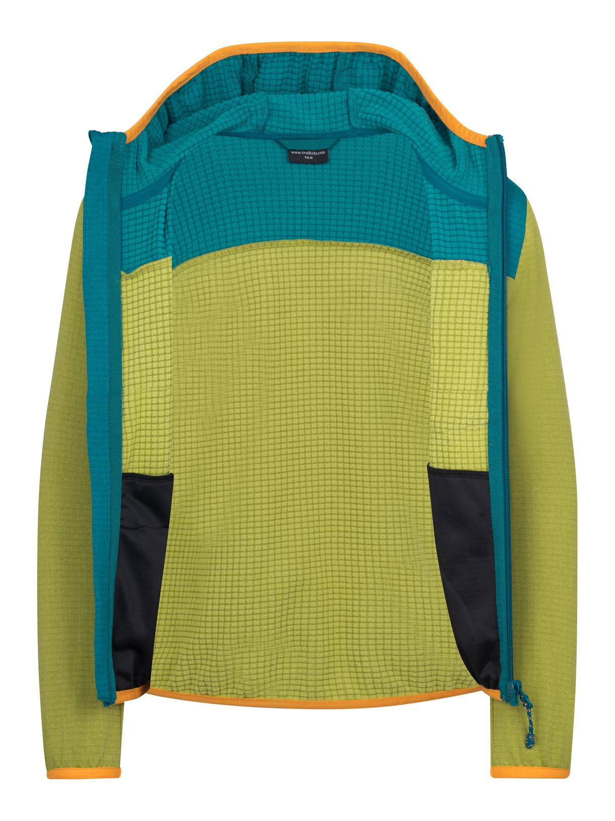 Holmedal Kinder Fleece Jacke mit Kapuze 3