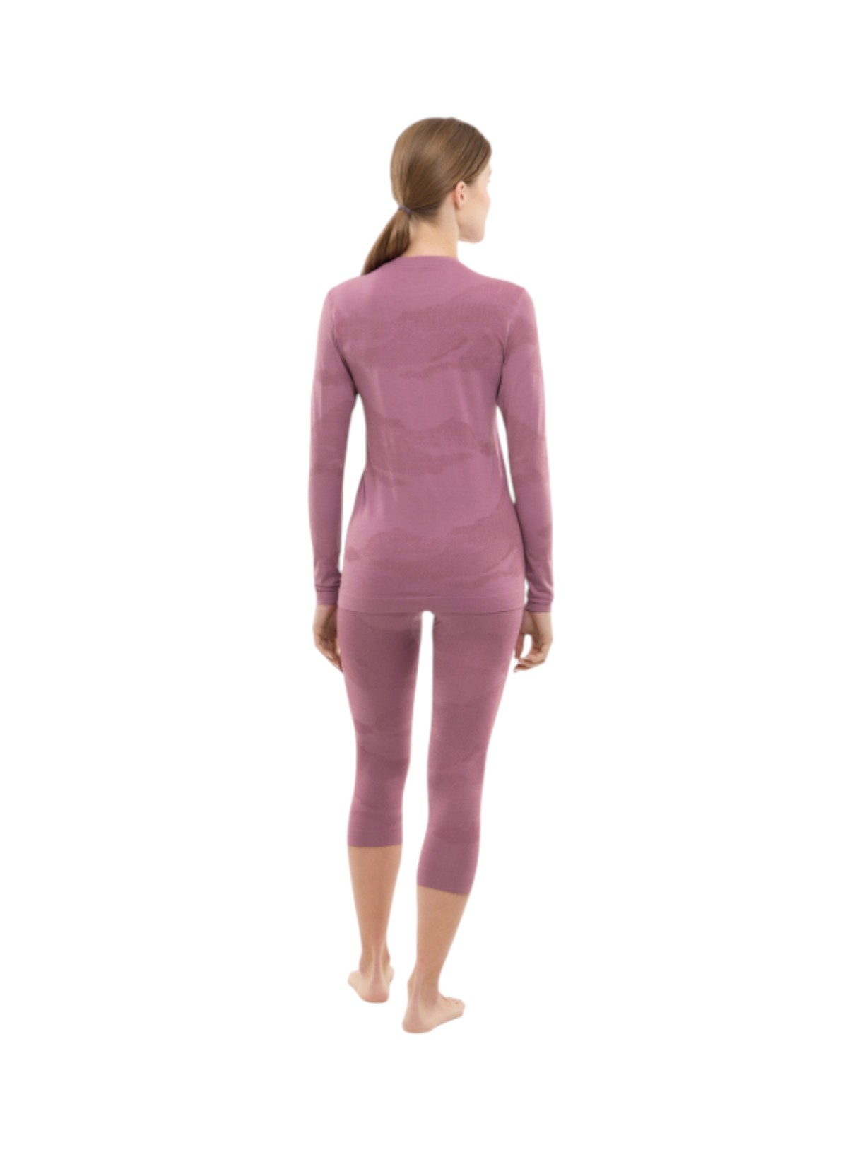 Base Layer Gasher Damen 3/4 Merino Unterwäsche Set 3
