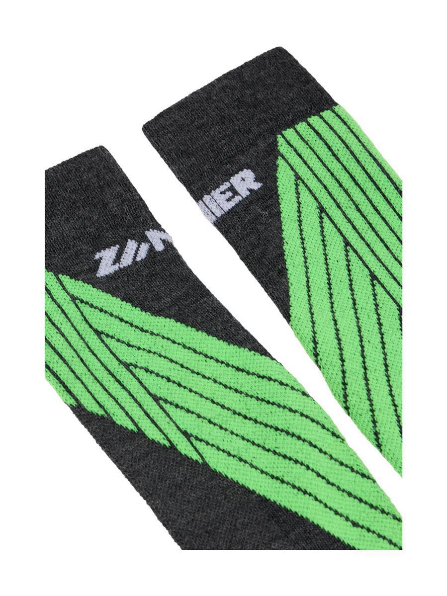 Alpine Skisocken Lime 3