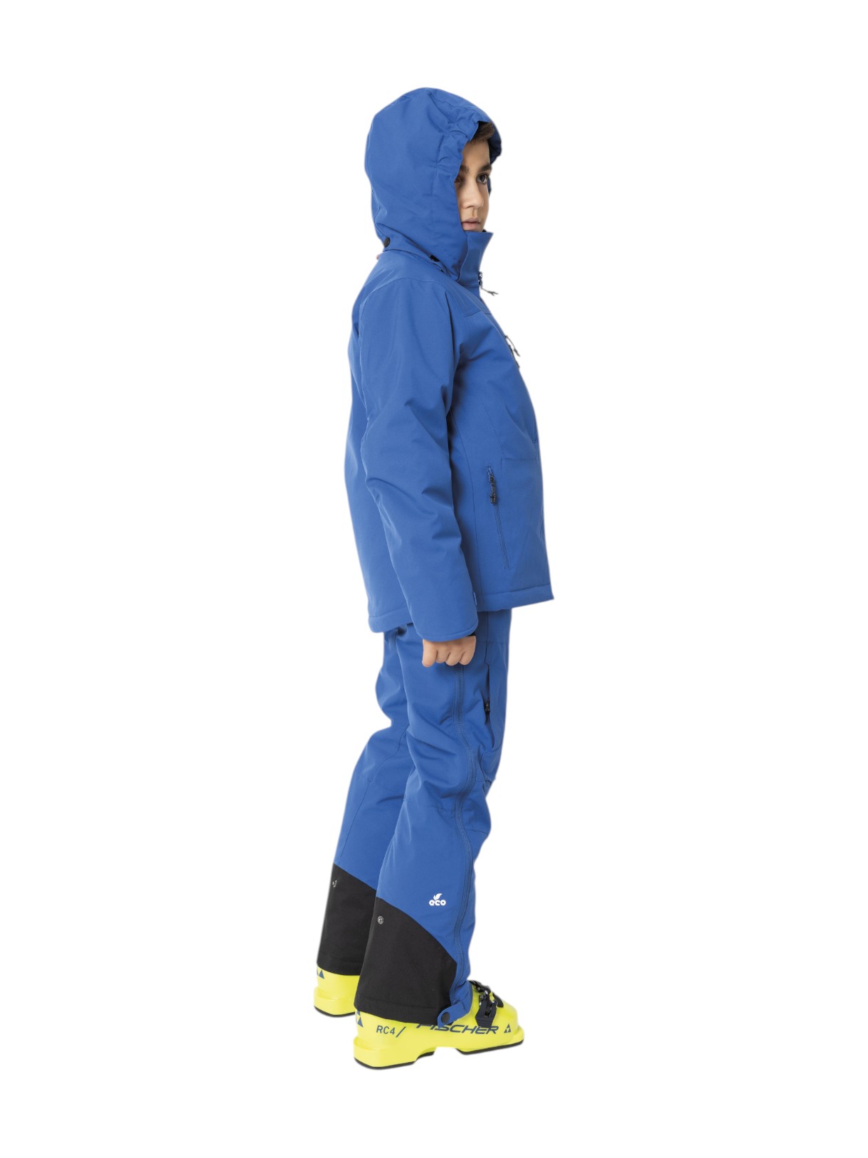 Lauker Kinder Skijacke mit abnehmbarer Kapuze 4