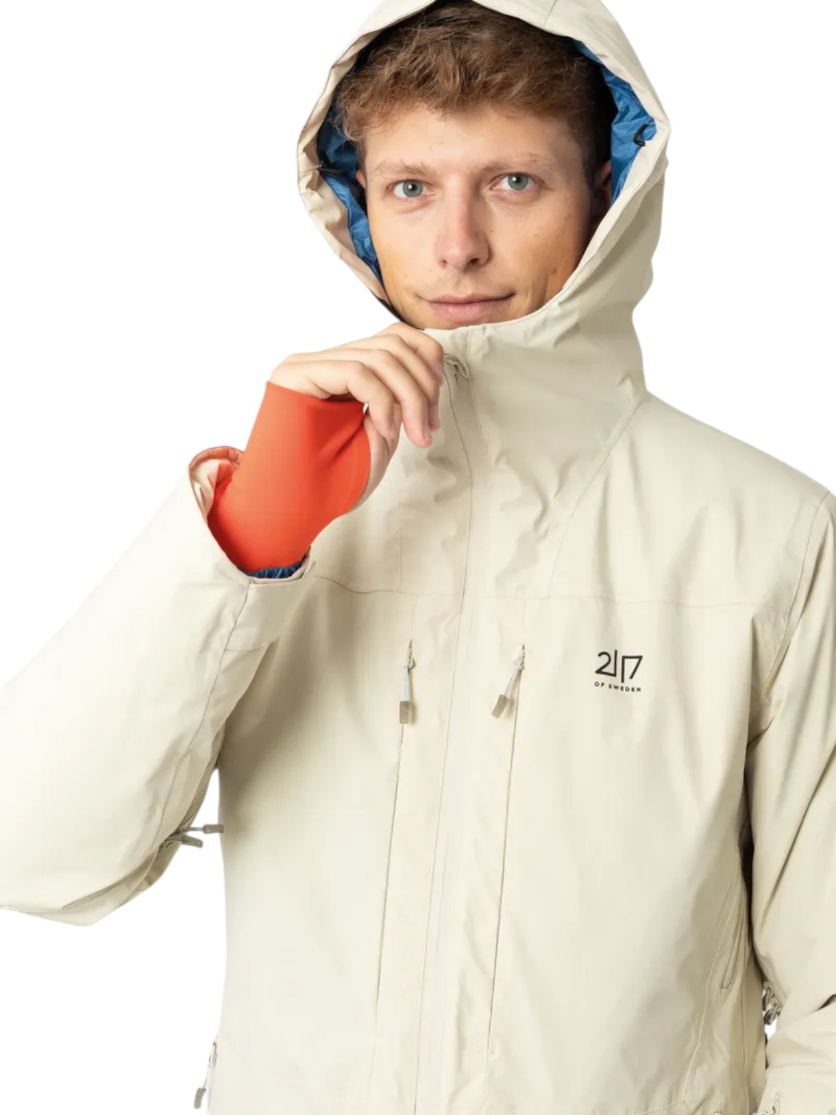 Nausta Herren Skijacke mit Kapuze 4