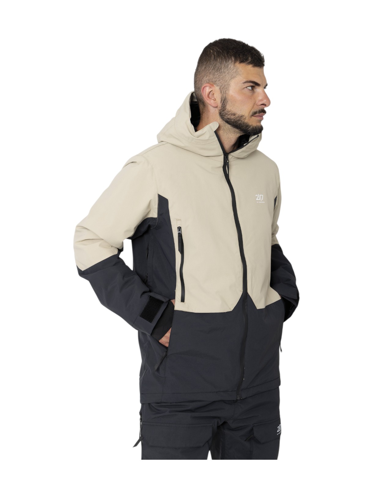 Soppero Herren Skijacke mit Kapuze 4