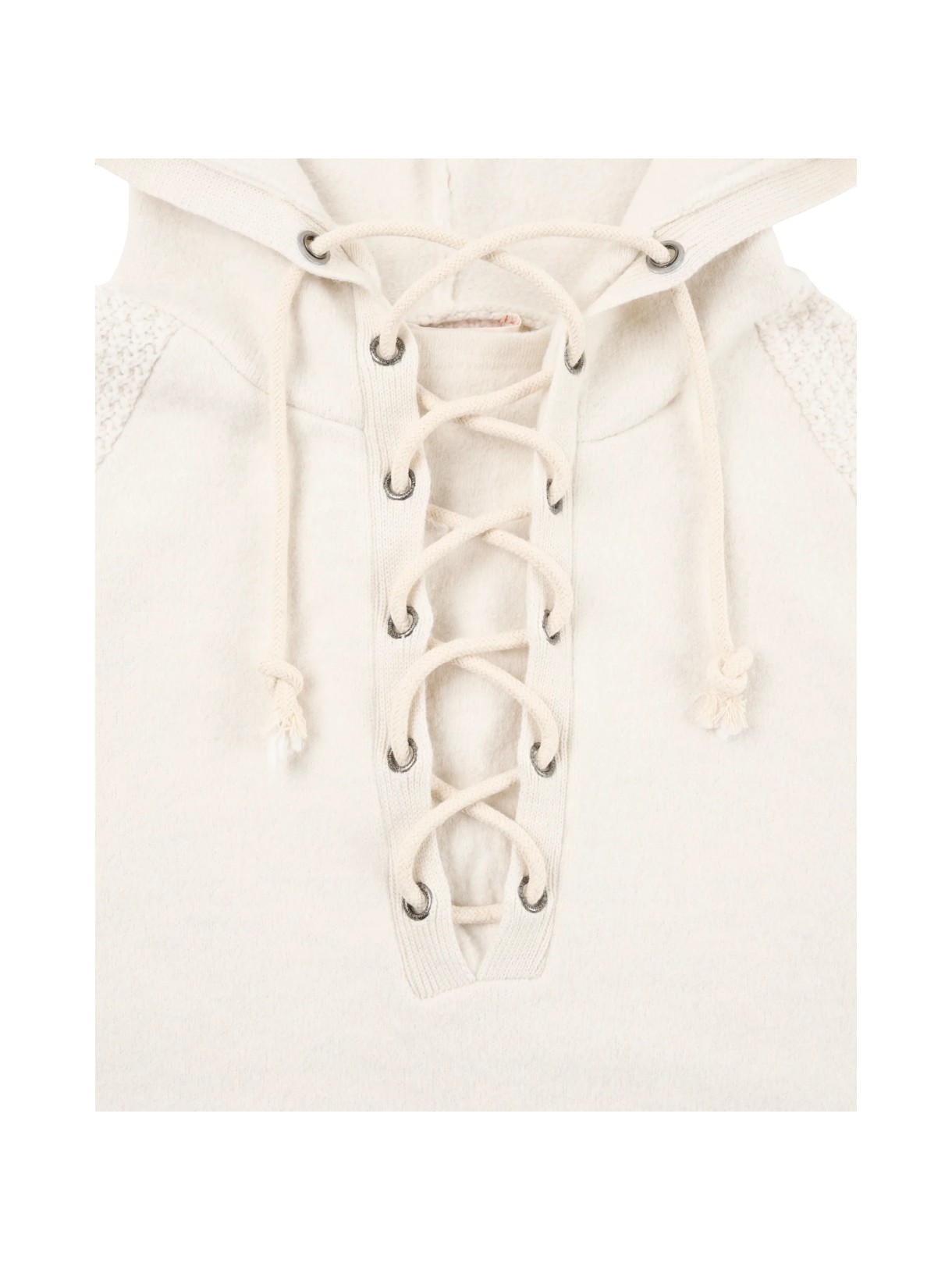 Boiled Herren Hoodie Laced aus Merino-Wolle 4