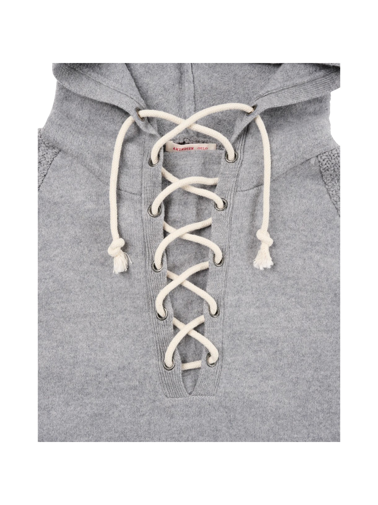 Boiled Herren Hoodie Laced aus Merino-Wolle 4