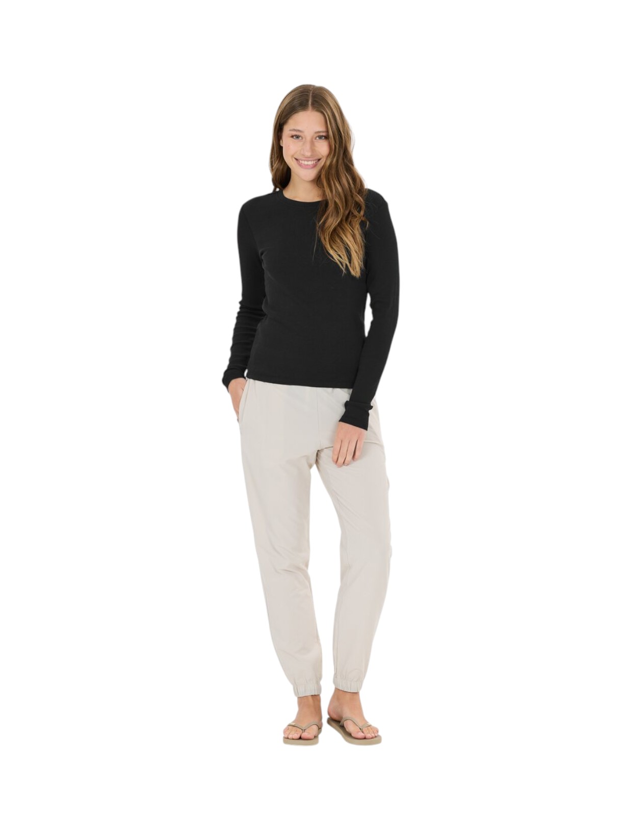 Lenga Rib Damen Langarm Shirt 4