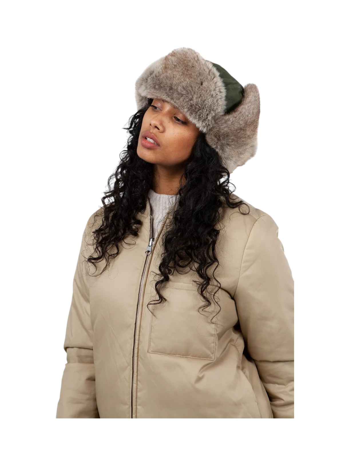 Kamikaze Mütze größenverstellbarer Winter Bomberhut 4