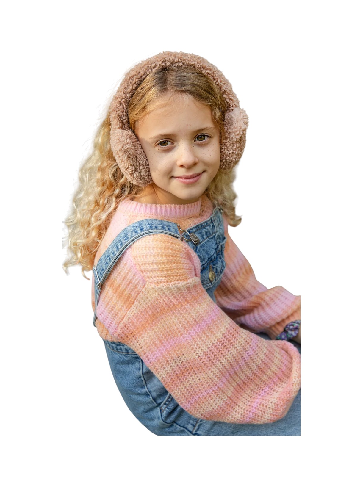 Teddy Kinder Ohrwärmer aus Kunstpelz in Tierform 4