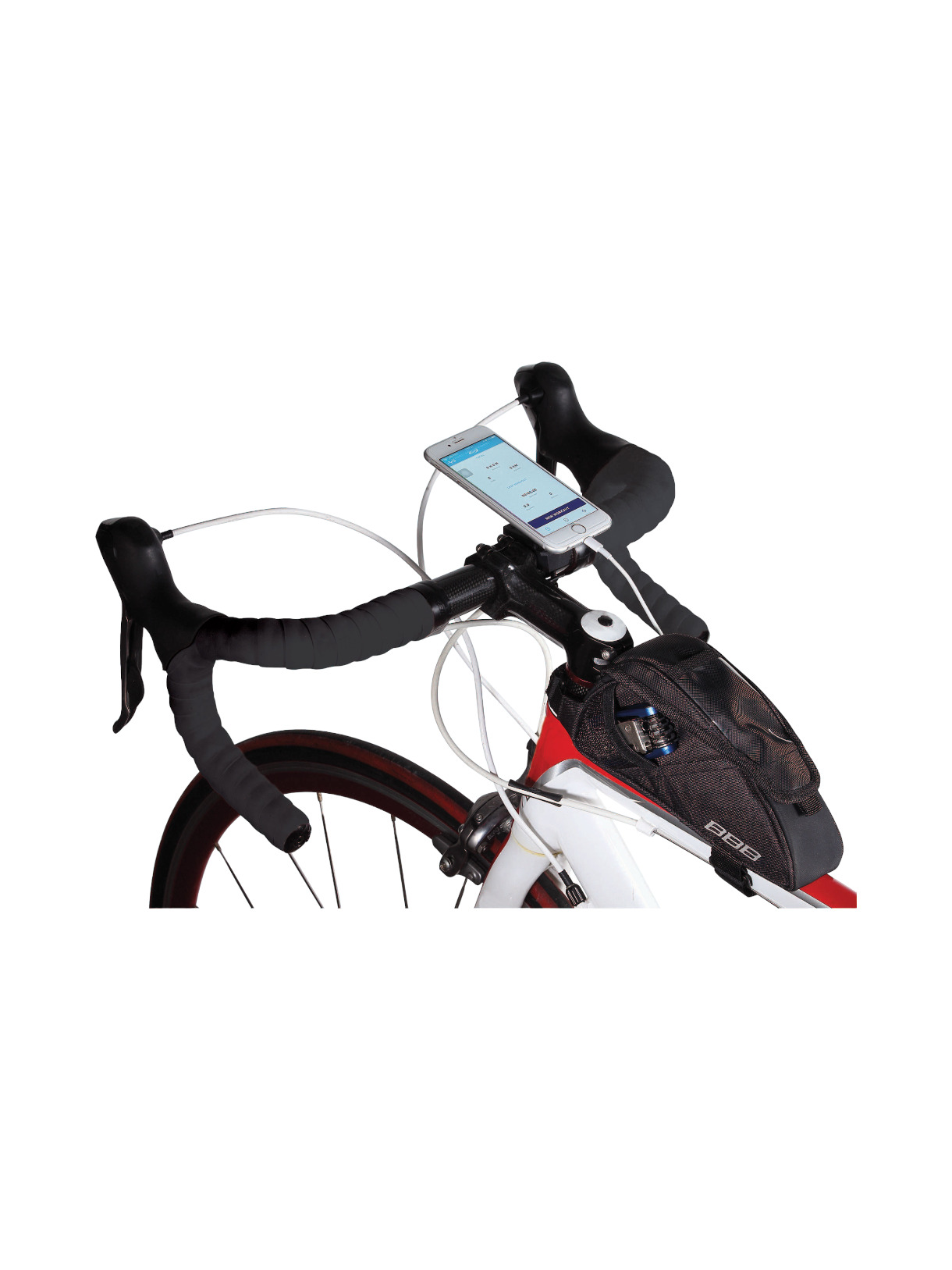 BSP-17 Oberrohrtasche FuelPack 550 ml, Mini-Kartenfach, schwarz 4