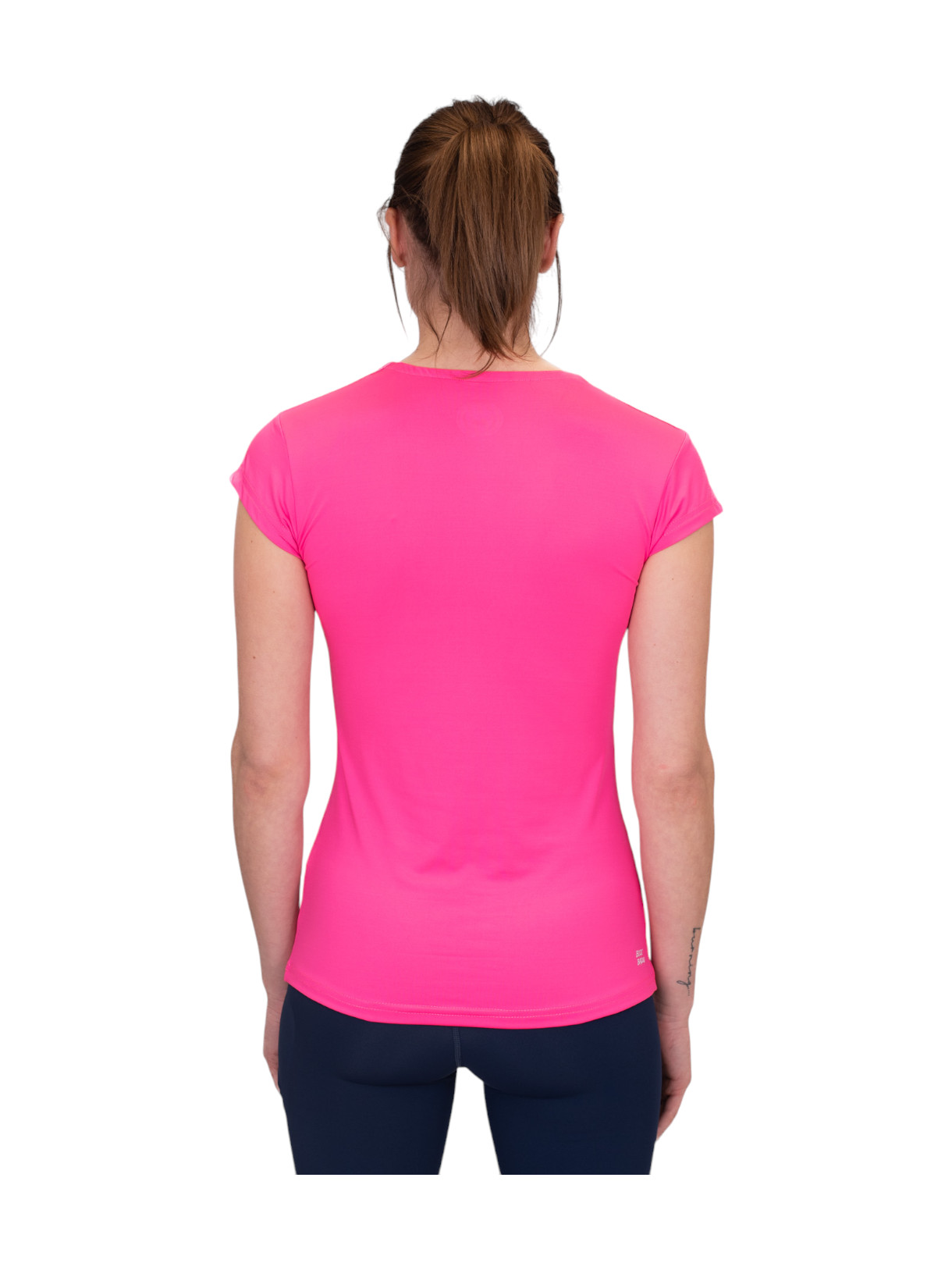 Crew V-neck Tee Damen T-Shirt 4