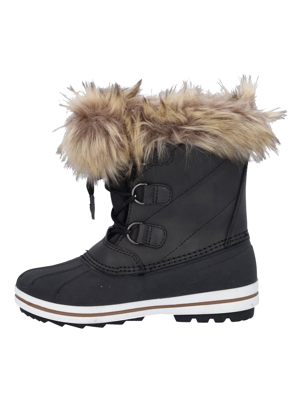 Anthilian WP Kinder Leder Winterstiefel Clima Protect mit Kunstfell 4