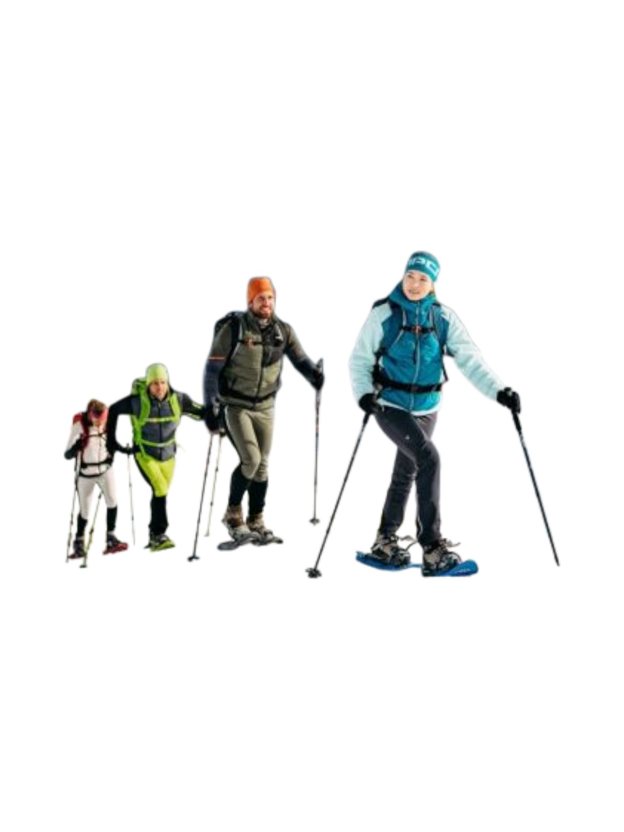 Bern ausziehbare Teleskop Trekking Stöcke 4