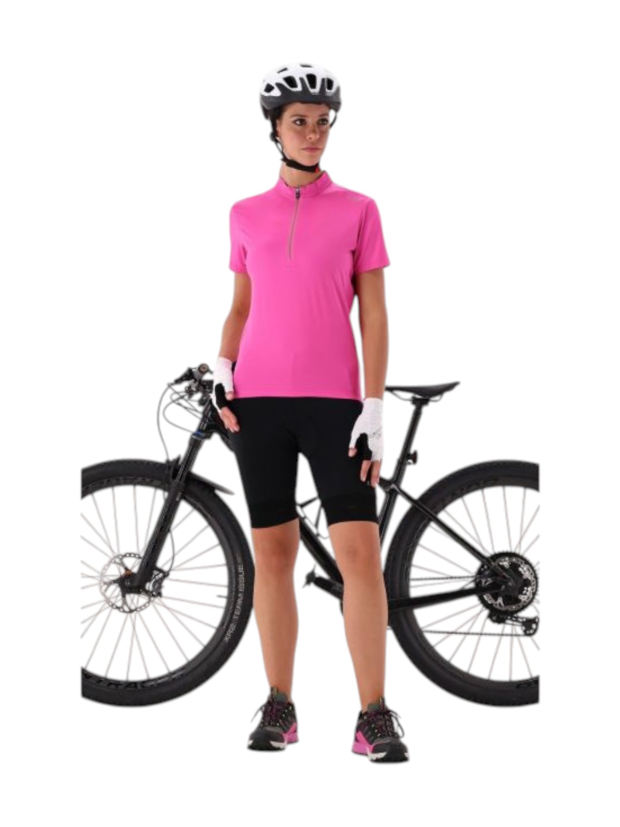 Damen Bike Shorts mit Dry Function und Sitzpolster Pad 4