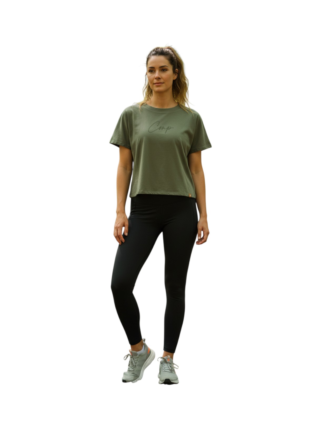 Damen Fitness T-Shirt aus Bio Baumwolle 4